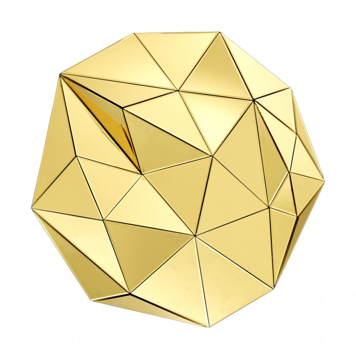 Зеркало Eichholtz Mirror Topanga Gold Глянцевое золото Зеркало Eichholtz Mirror Topanga Gold Глянцевое золото в Костроме | Loft Concept
