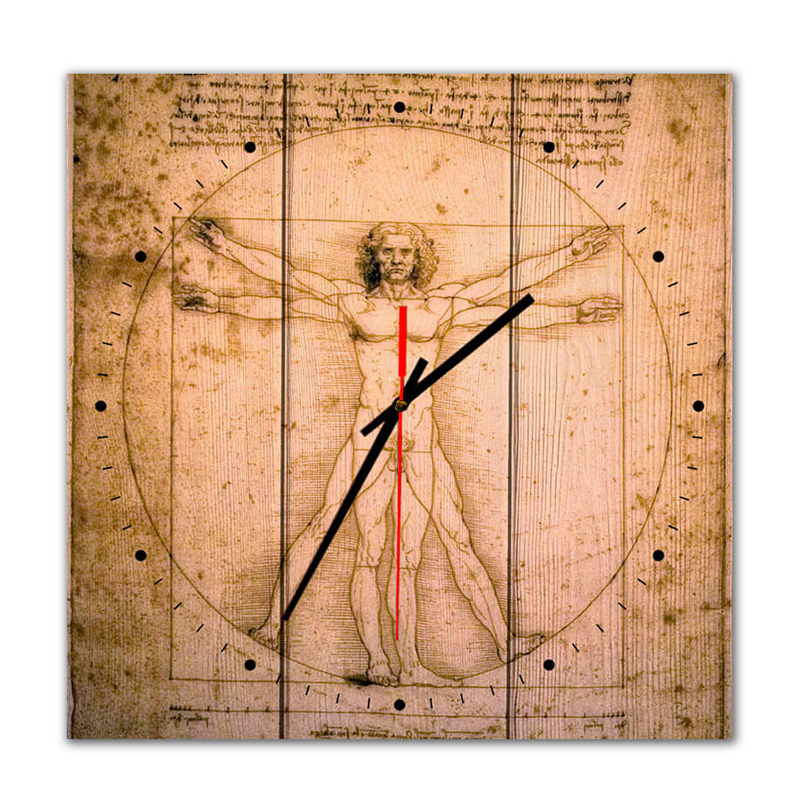 Часы VITRUVIAN MAN Часы VITRUVIAN MAN в Костроме | Loft Concept