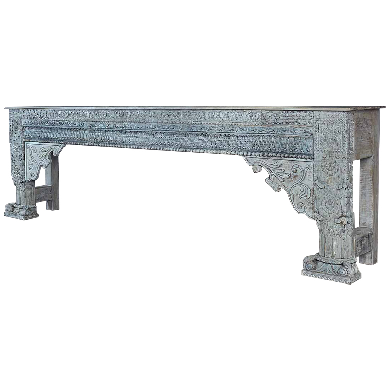 Консоль Parsa Console Винтажный голубой Консоль Parsa Console Винтажный голубой в Костроме | Loft Concept