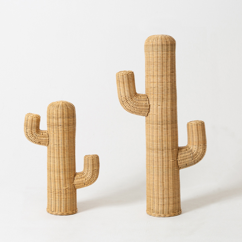 Статуэтка Braided Cactus Древесина Статуэтка Braided Cactus Древесина в Костроме | Loft Concept