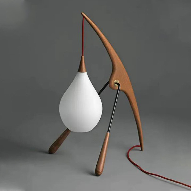 Настольная лампа Malcom Table Lamp Древесина Настольная лампа Malcom Table Lamp Древесина в Костроме | Loft Concept