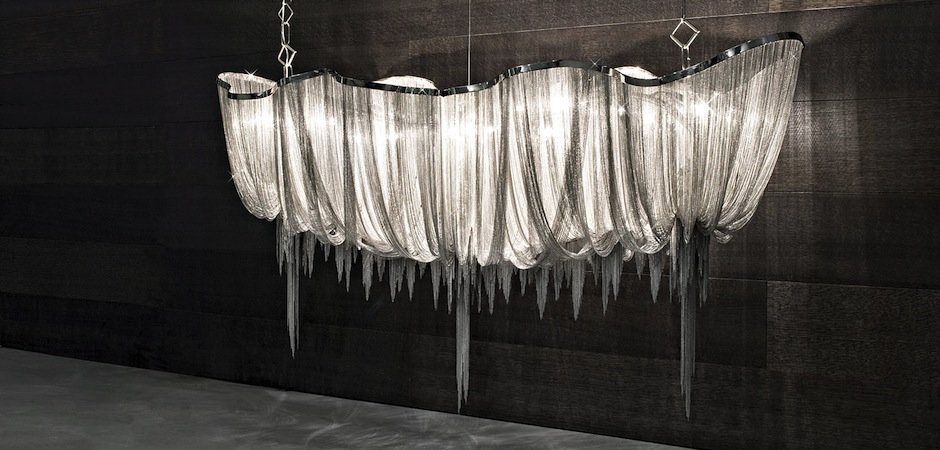 Люстра Atlantis Aluminium Chain Chandelier Люстра Atlantis Aluminium Chain Chandelier - Loft-Concept в Костроме