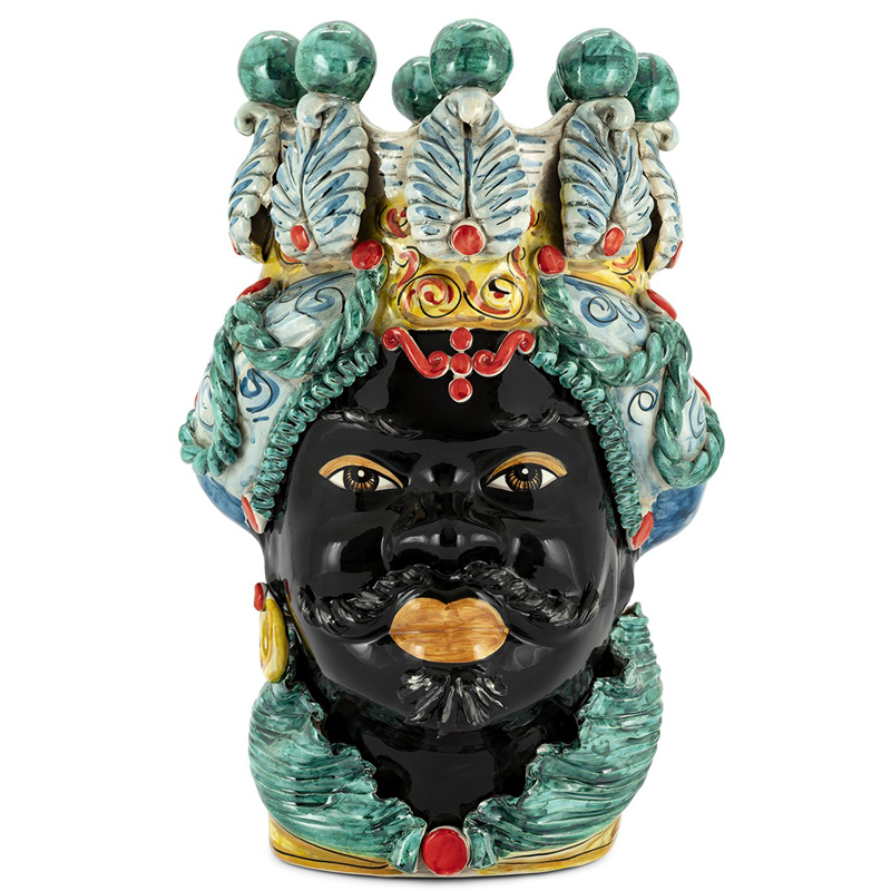 Ваза VASE MORO MAN BIG TRAD. II Мульти Ваза VASE MORO MAN BIG TRAD. II Мульти в Костроме | Loft Concept