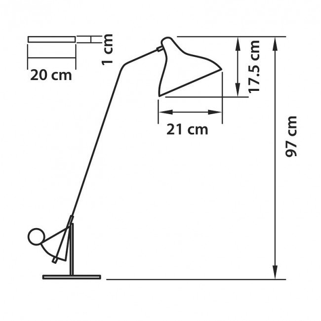 Настольная лампа Lampara Table Lamp Настольная лампа Lampara Table Lamp в Костроме