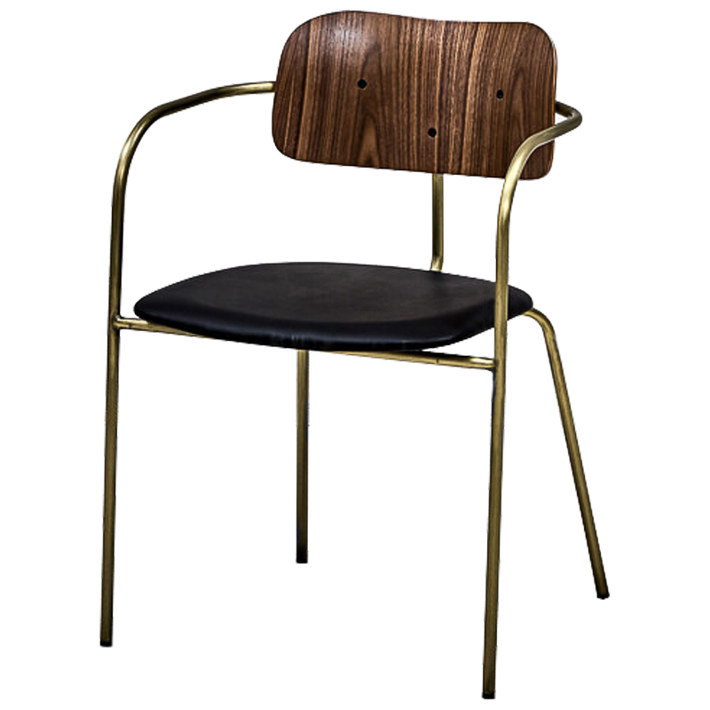 Стул Pilar Loft Stool black Черный Коричневый Бронза Стул Pilar Loft Stool black Черный Коричневый Бронза в Костроме | Loft Concept