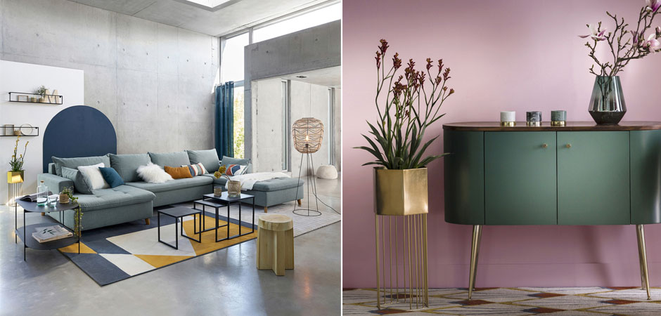Ваза Vase On A Metal Stand Brass Ваза Vase On A Metal Stand Brass - Loft-Concept в Костроме