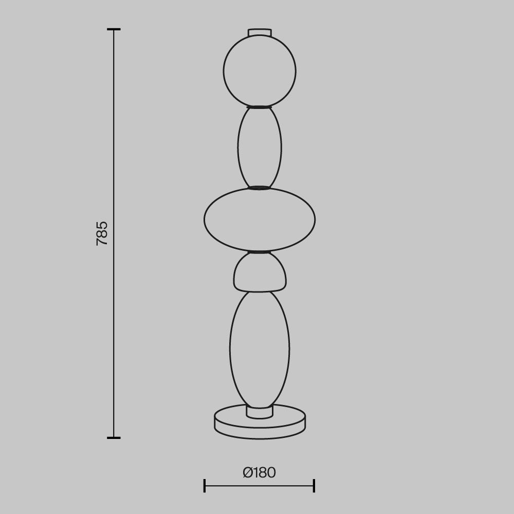 Настольный светильник Adore 3000К 23Вт в Костроме