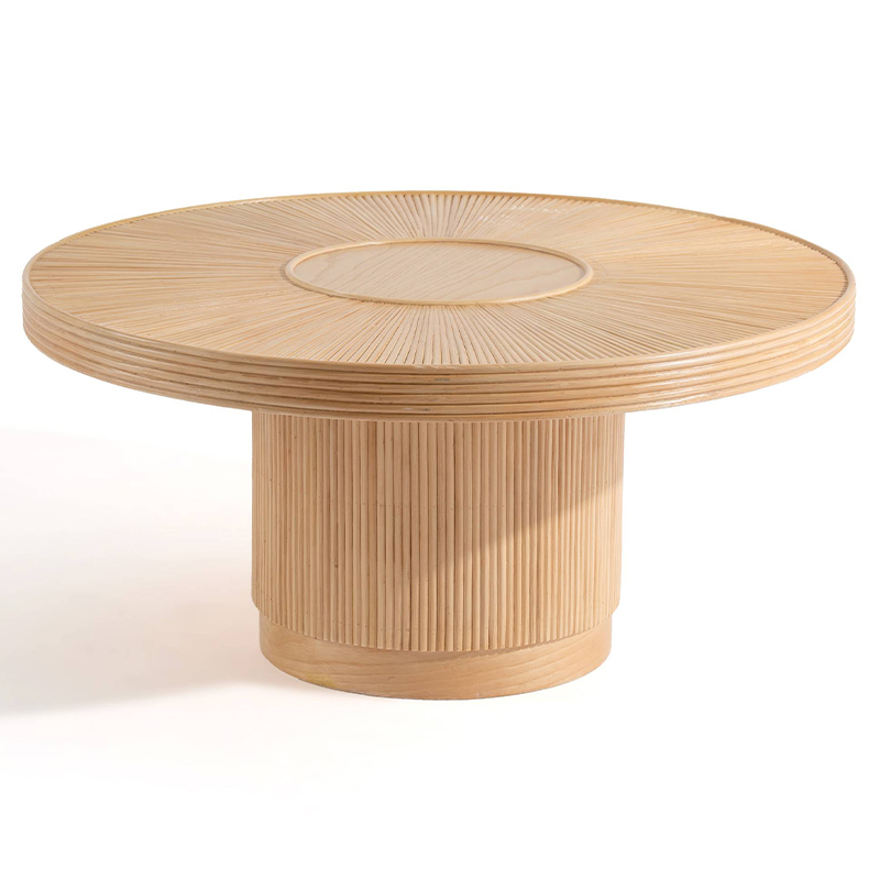 Кофейный стол Randi Wicker Coffee Table Светлый дуб Кофейный стол Randi Wicker Coffee Table Светлый дуб в Костроме | Loft Concept
