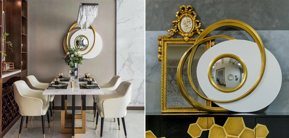 Зеркало Miroir Saturnales N 311 White Зеркало Miroir Saturnales N 311 White - Loft-Concept в Костроме