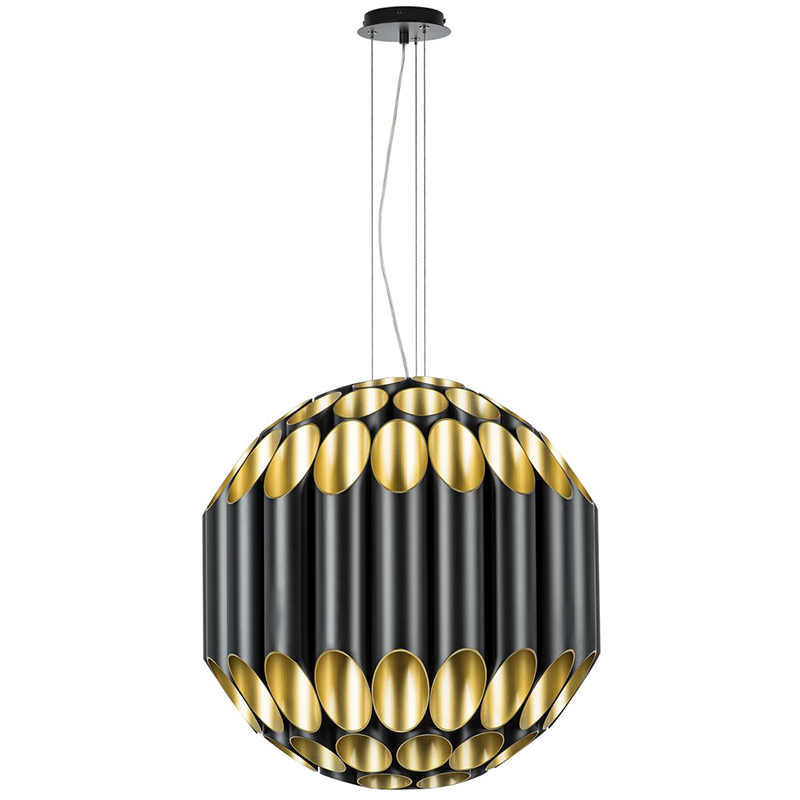 Люстра Garbi Black Pipe Organ Chandelier 80 Черный Золотой Люстра Garbi Black Pipe Organ Chandelier 80 Черный Золотой в Костроме | Loft Concept