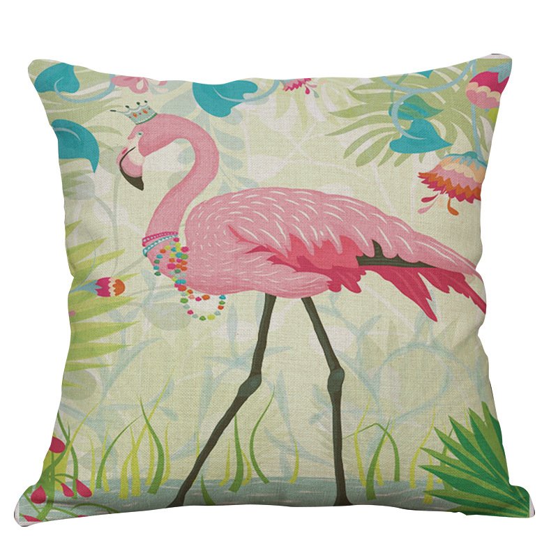 Декоративная подушка Flamingo15 Мульти Декоративная подушка Flamingo15 Мульти в Костроме | Loft Concept