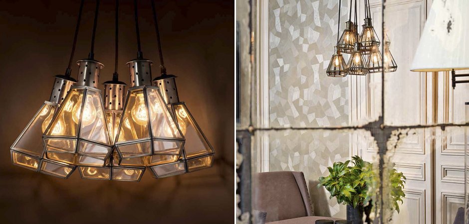 Подвесной светильник Eichholtz Hanging Lamp Polygon - Loft-Concept в Костроме