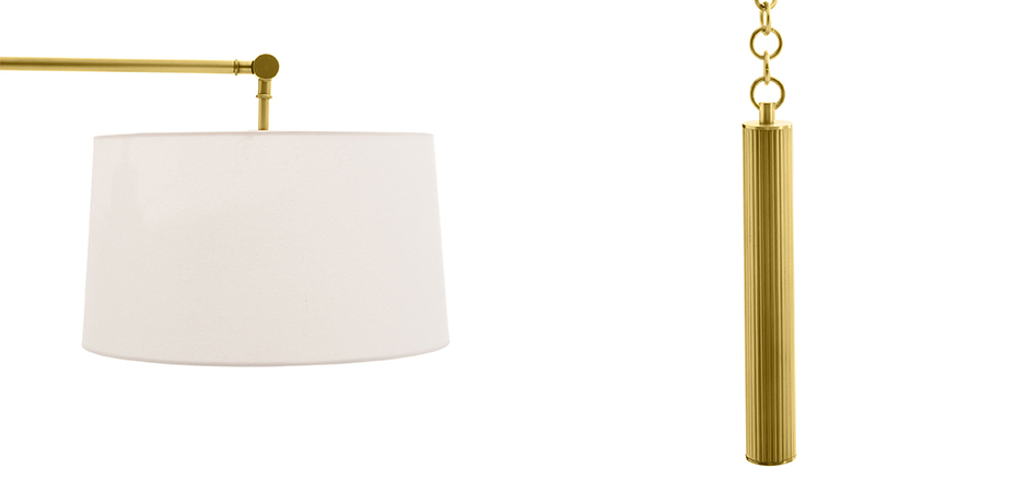 Торшер Arteriors NEWARK FLOOR LAMP Торшер Arteriors NEWARK FLOOR LAMP - Loft-Concept в Костроме