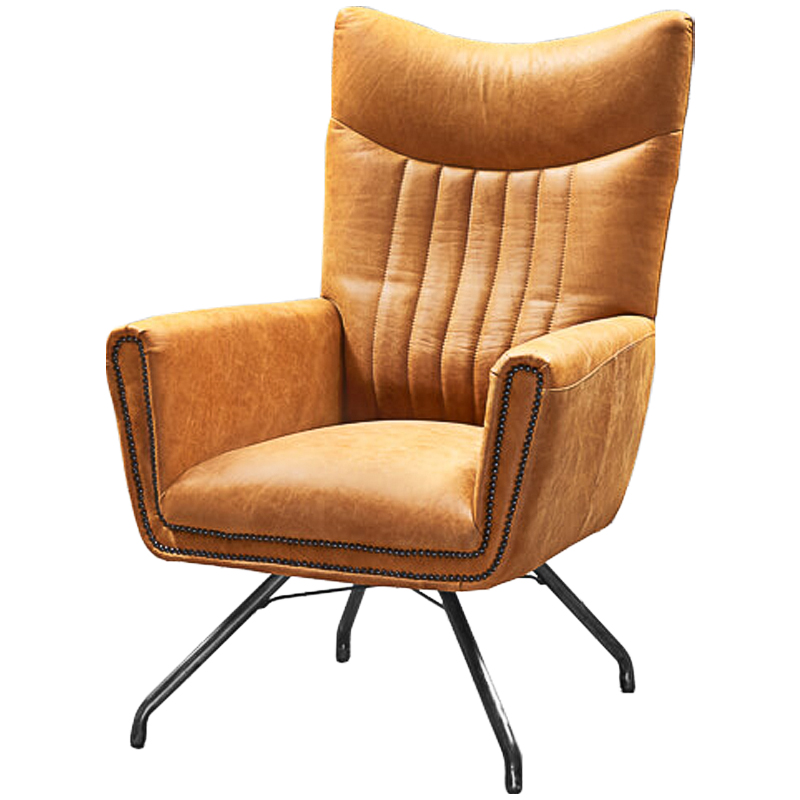 Кресло Carmela Chair Карамель Черный Кресло Carmela Chair Карамель Черный в Костроме | Loft Concept