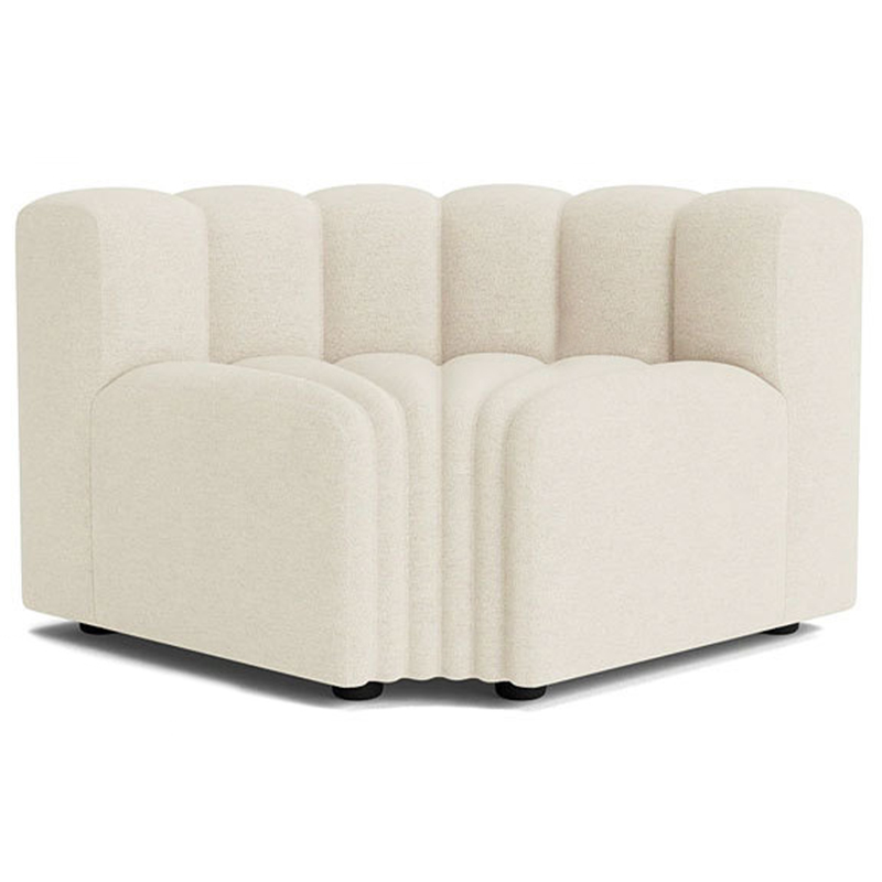 Угловой Сегмент для Дивана Studio 2 Sofa 240 см Молочный Угловой Сегмент для Дивана Studio 2 Sofa 240 см Молочный в Костроме | Loft Concept