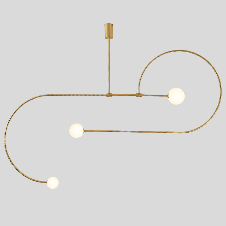 Люстра Fontana Amorosa Three Vortex Gold Глянцевое золото Белый Люстра Fontana Amorosa Three Vortex Gold Глянцевое золото Белый в Костроме | Loft Concept