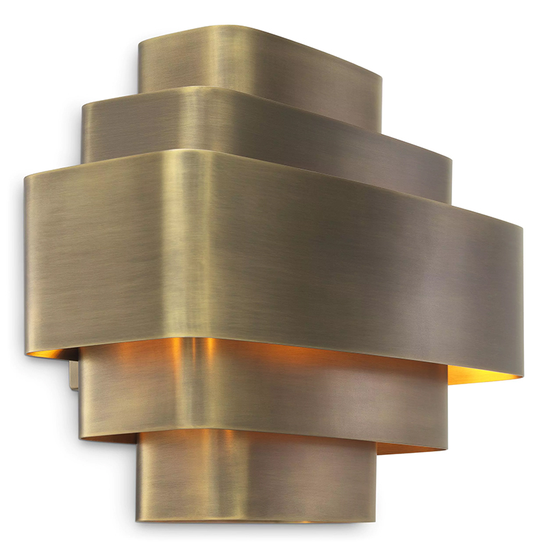Бра Eichholtz Wall Lamp Pegaso Brass Винтажная латунь Бра Eichholtz Wall Lamp Pegaso Brass Винтажная латунь в Костроме | Loft Concept