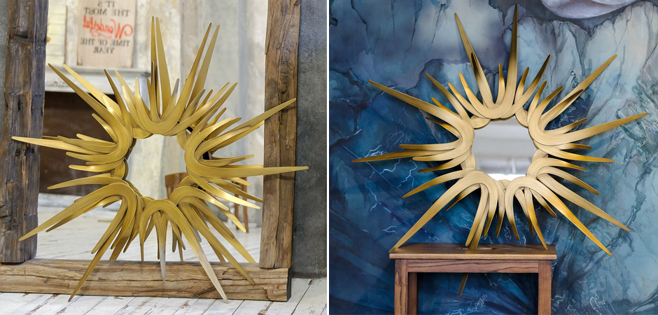 Зеркало Sharp Sun Mirror Зеркало Sharp Sun Mirror - Loft-Concept в Костроме