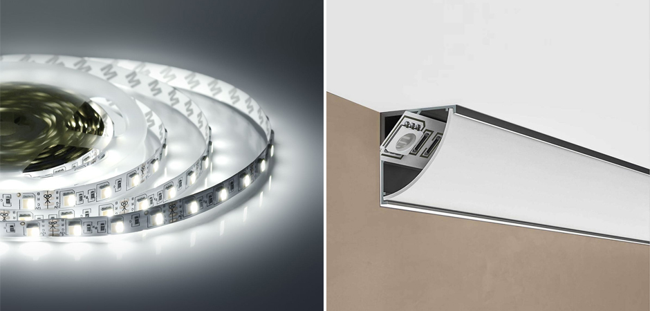 Светодиодная лента 14,4W/m 60LED/m 5050SMD холодный белый/теплый белый 5M Светодиодная лента 14,4W/m 60LED/m 5050SMD холодный белый/теплый белый 5M - Loft-Concept в Костроме