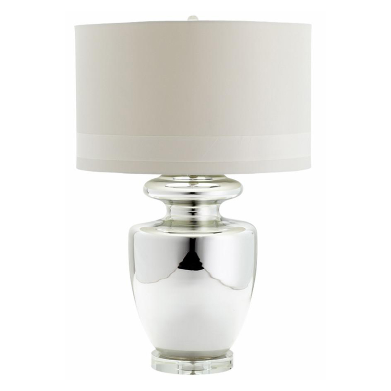 Настольная лампа Anfora Table Lamp Серебряный Белый Настольная лампа Anfora Table Lamp Серебряный Белый в Костроме | Loft Concept