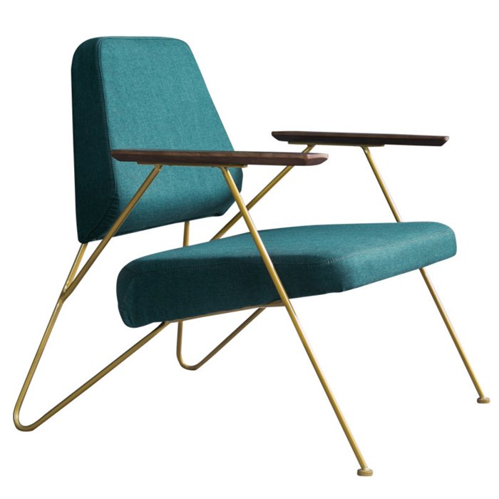 Кресло GELDERLAND Armchairs Зеленый Золотой Кресло GELDERLAND Armchairs Зеленый Золотой в Костроме | Loft Concept