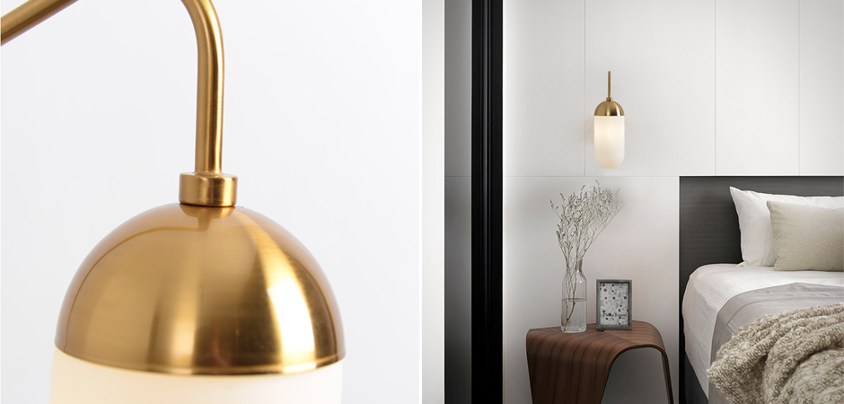 Бра Pelle Sconce short Gooseneck Clear Shade Бра Pelle Sconce short Gooseneck Clear Shade - Loft-Concept в Костроме
