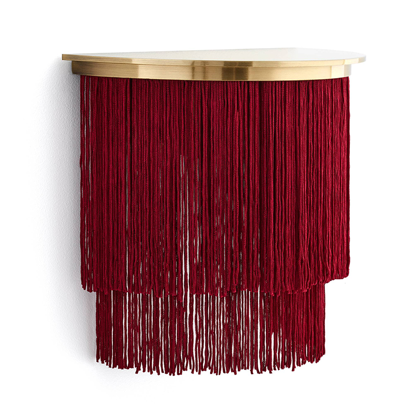 Бра Houtique Sconce Burgundy Бургундский красный Латунь Бра Houtique Sconce Burgundy Бургундский красный Латунь в Костроме | Loft Concept