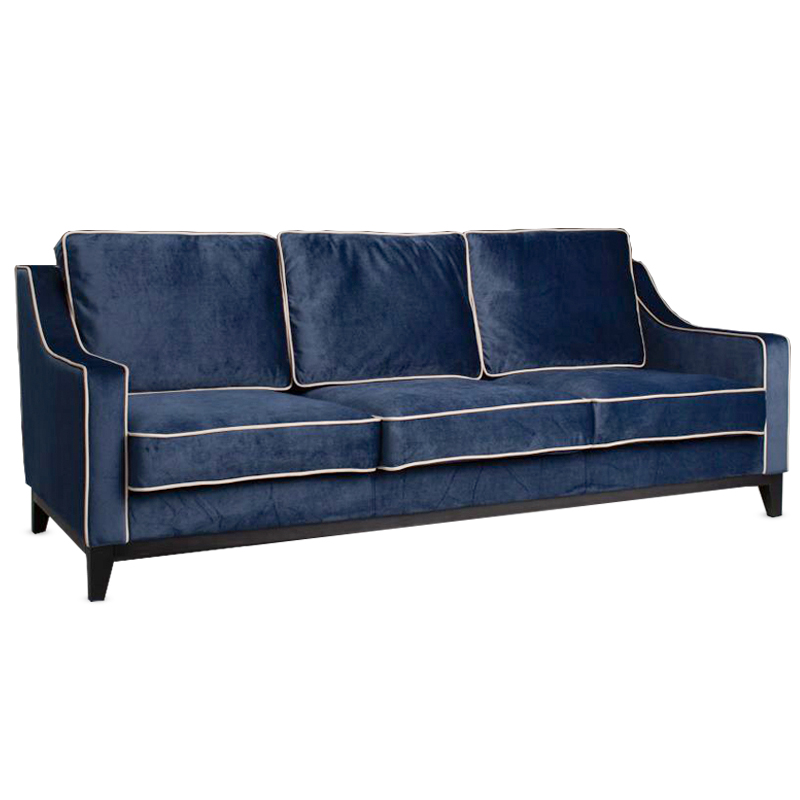 Диван Гринвич Greenwich sofa темно синего цвета Темно-синий Диван Гринвич Greenwich sofa темно синего цвета Темно-синий в Костроме | Loft Concept