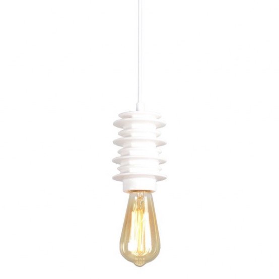 Подвесной светильник Insulator Pendant White Белый Подвесной светильник Insulator Pendant White Белый в Костроме | Loft Concept