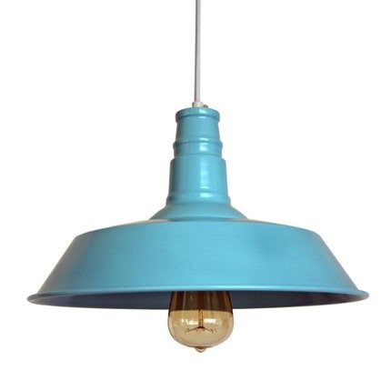 Подвесной светильник Loft Blue Bell Голубой пастельный Подвесной светильник Loft Blue Bell Голубой пастельный в Костроме | Loft Concept