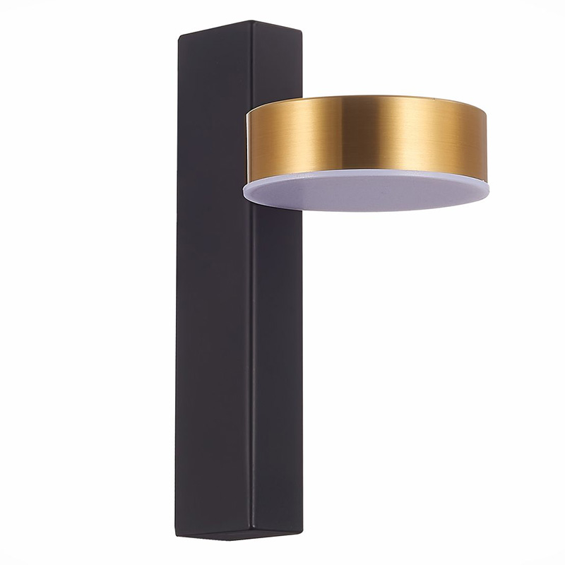 Бра Headlight Wall Lamp Золотой Черный Бра Headlight Wall Lamp Золотой Черный в Костроме | Loft Concept