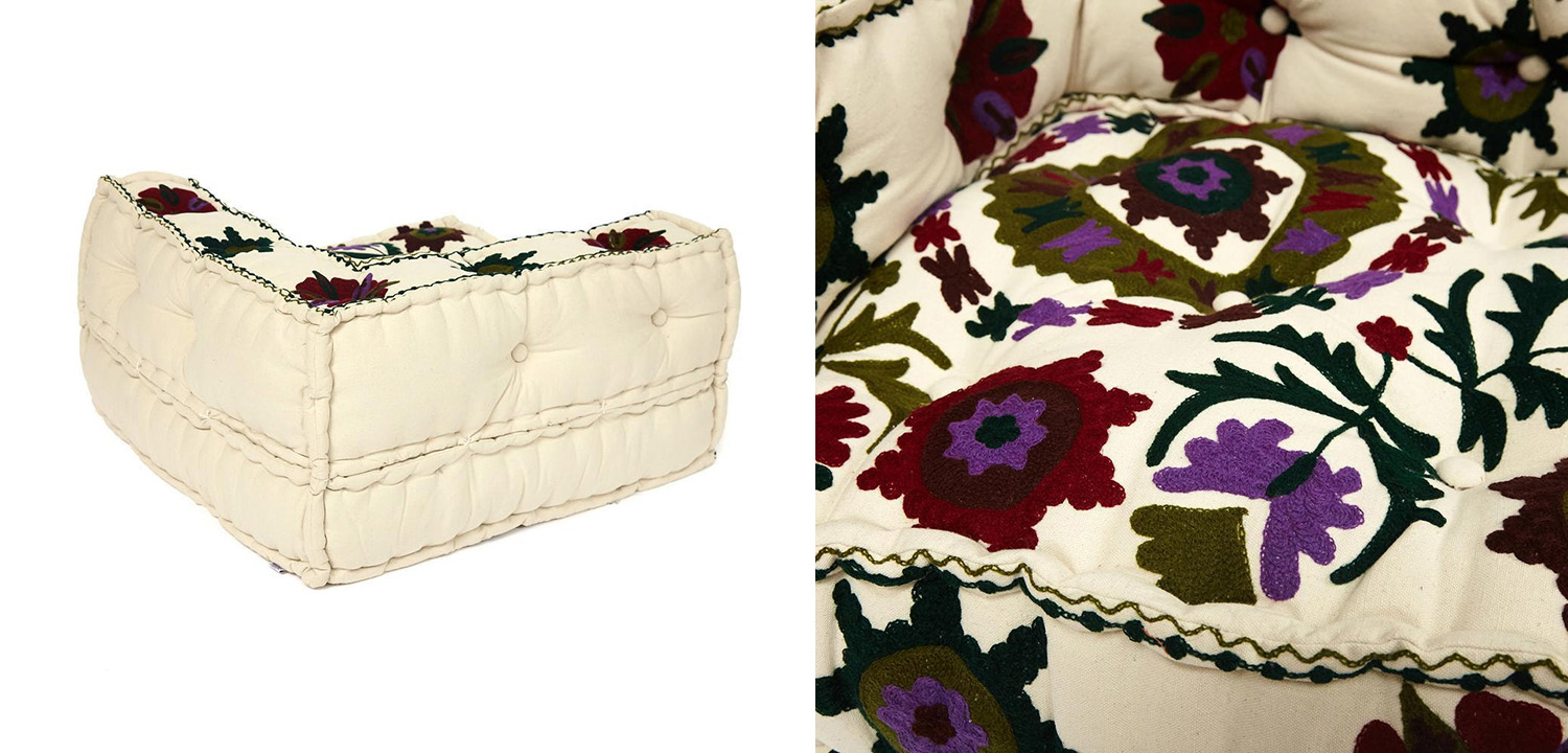 Модуль мягкий угловой Indian Meditation Pillow - фото