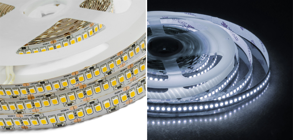 Светодиодная лента 26W/m 240LED/m 2835SMD 5м дневной белый Светодиодная лента 26W/m 240LED/m 2835SMD 5м дневной белый - Loft-Concept в Костроме