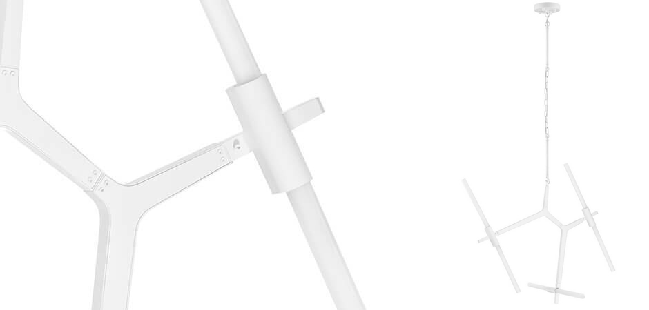 Люстра Агнес Chandelier White 6 Люстра Агнес Chandelier White 6 - Loft-Concept в Костроме