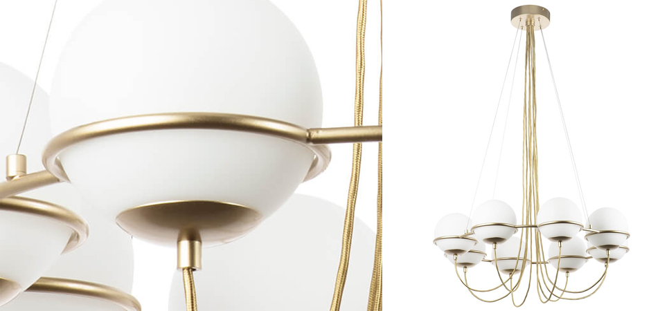 Люстра Melissa Chandelier Champagne 8 Люстра Melissa Chandelier Champagne 8 - Loft-Concept в Костроме