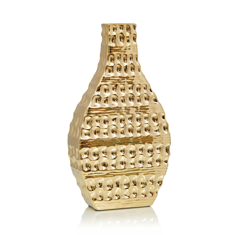 Ваза Fiesta Vase II Золотой Ваза Fiesta Vase II Золотой в Костроме | Loft Concept