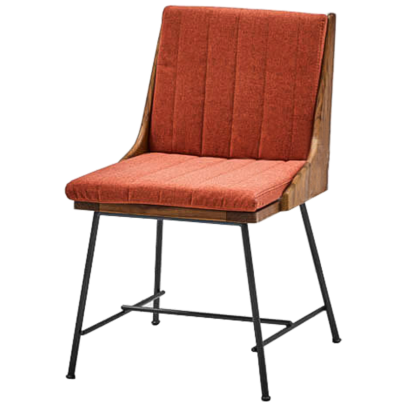 Стул Eoran Stool Коричневый Черный Коралловый Стул Eoran Stool Коричневый Черный Коралловый в Костроме | Loft Concept