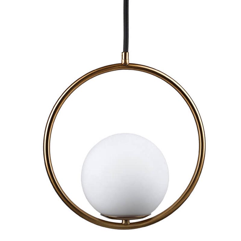 Подвесной светильник B.LUX C Ball circle copper Белый Медь Подвесной светильник B.LUX C Ball circle copper Белый Медь в Костроме | Loft Concept