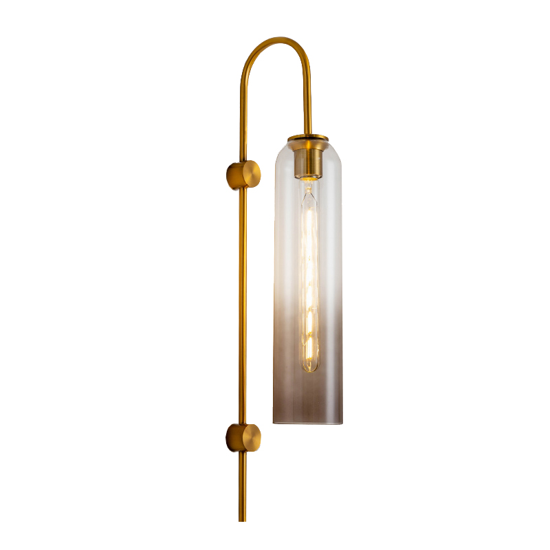 Бра ARTICOLO float Wall Sconce Ambre Глянцевое золото Амбре янтарь Бра ARTICOLO float Wall Sconce Ambre Глянцевое золото Амбре янтарь в Костроме | Loft Concept