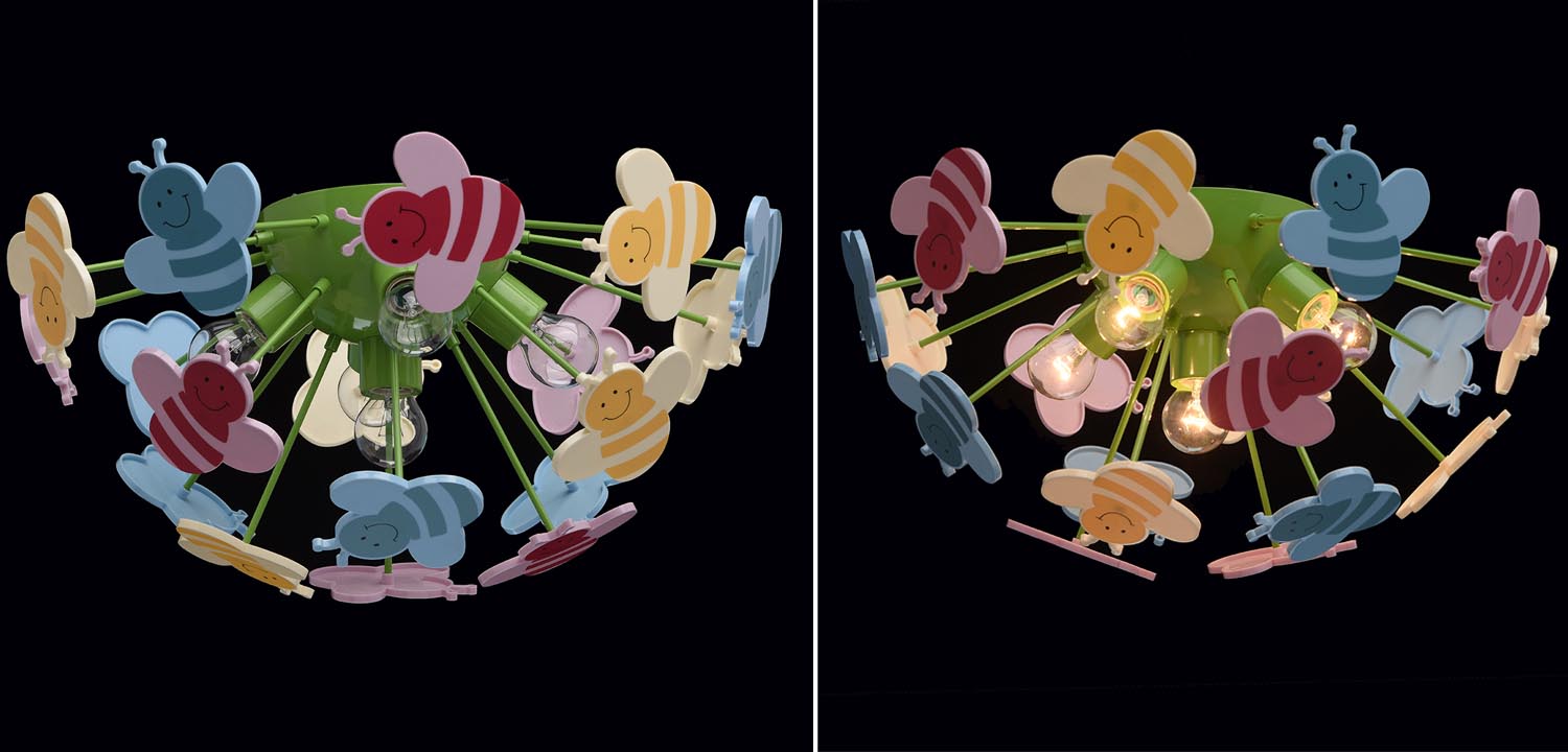 Потолочный светильник Веселые пчелки - фото №1