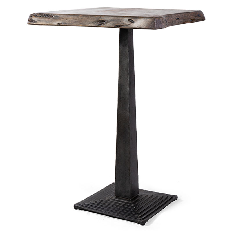 Обеденный стол Nathan Table 110 Черный Коричневый Обеденный стол Nathan Table 110 Черный Коричневый в Костроме | Loft Concept