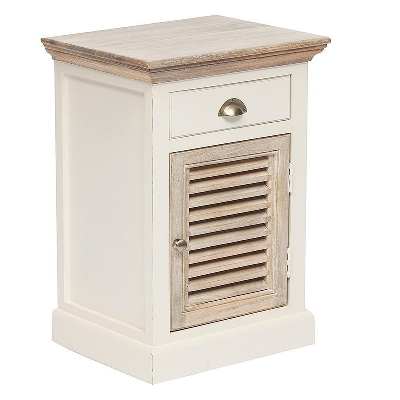 Тумба Edmon Nightstand Белый Древесина Тумба Edmon Nightstand Белый Древесина в Костроме | Loft Concept