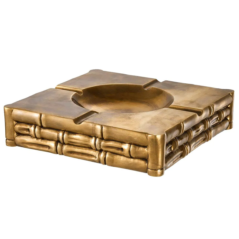 Пепельница Eichholtz Ashtray Bamboo Латунь в Костроме | Loft Concept 