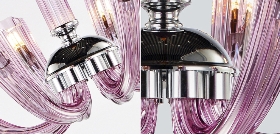 Люстра Pink Rays Chandelier Люстра Pink Rays Chandelier - Loft-Concept в Костроме