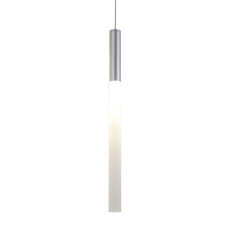 Подвесной светильник Trumpet tube ray silver Серебряный Белый в Костроме | Loft Concept 