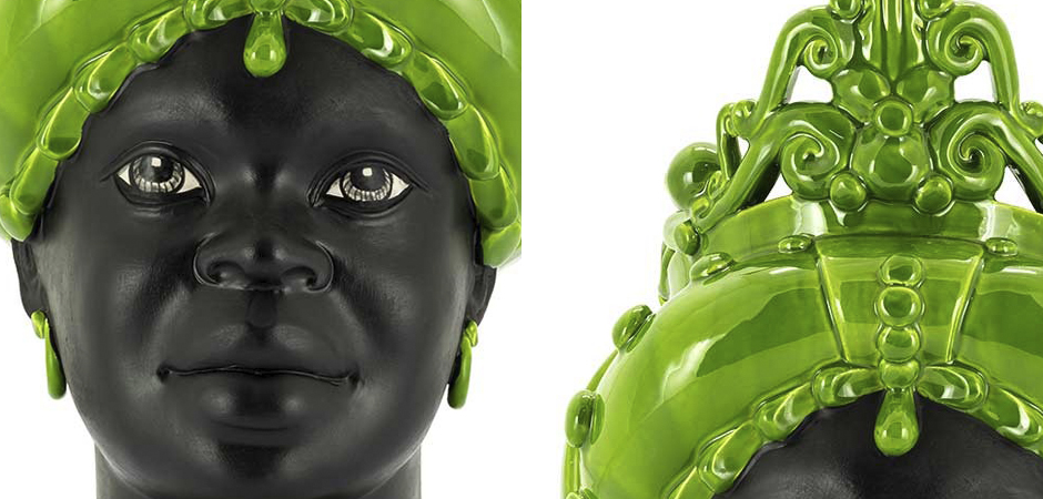 Ваза VASE MORO LADY MED. MAT Green Ваза VASE MORO LADY MED. MAT Green - Loft-Concept в Костроме