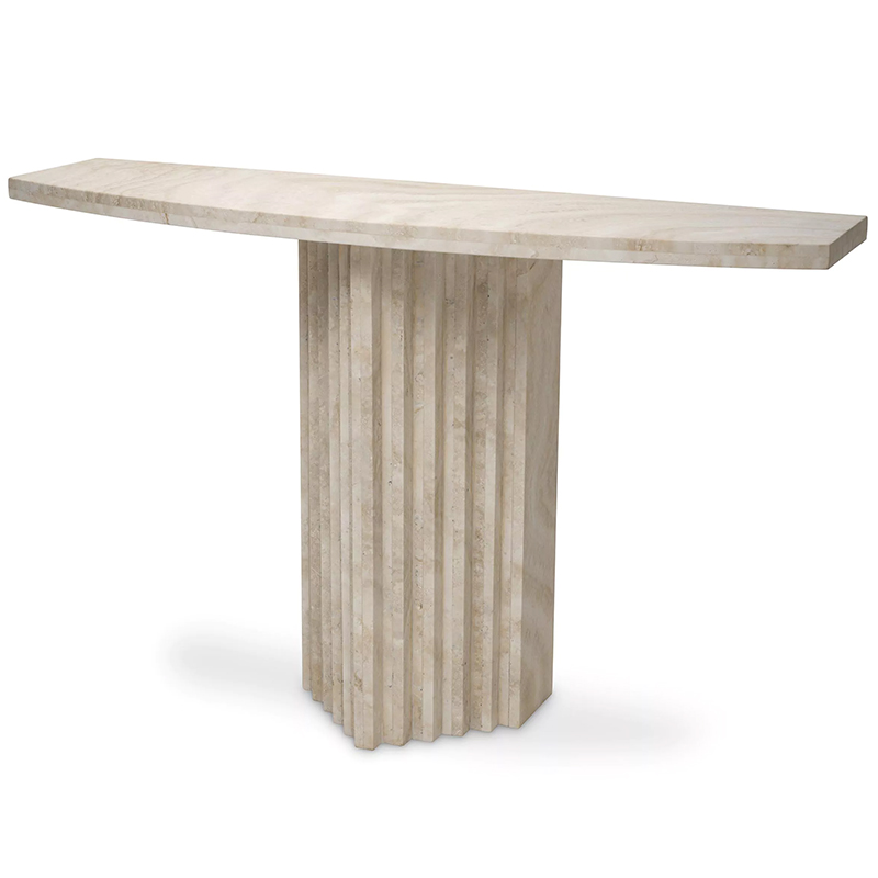 Консоль Eichholtz Console Table Atzaro Песочный Консоль Eichholtz Console Table Atzaro Песочный в Костроме | Loft Concept