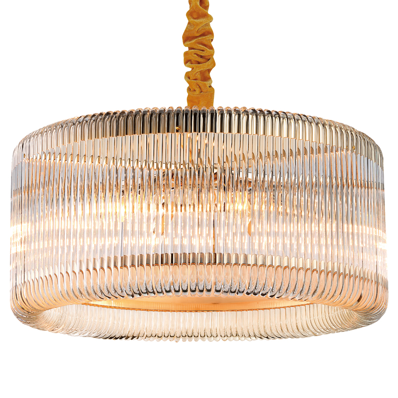 Люстра Lammert Chandelier 60 Глянцевое золото Прозрачный Люстра Lammert Chandelier 60 Глянцевое золото Прозрачный в Костроме | Loft Concept