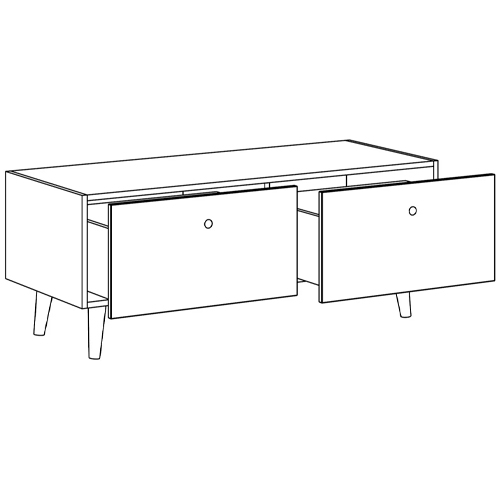 Длинная тумба Elise Cabinet Длинная тумба Elise Cabinet в Костроме