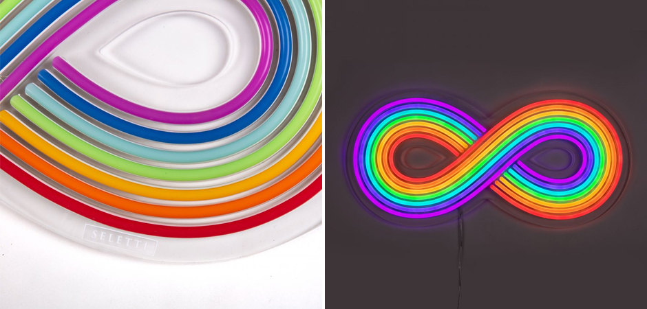 Настенный светильник Seletti Rainbow Revolution Led Настенный светильник Seletti Rainbow Revolution Led - Loft-Concept в Костроме
